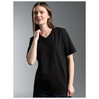 TRIGEMA V-Shirt DELUXE schwarz XL