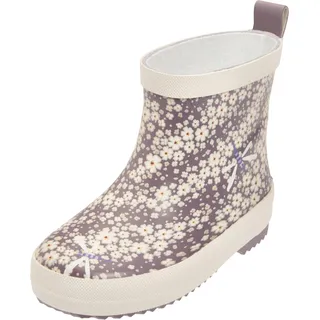 Playshoes Gummistiefel Blumen lila 19