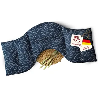 navango Körnerkissen Mikrowelle & Backofen, Marineblau, Weizenfüllung