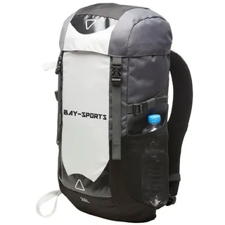BAY-Sports Sportrucksack Sporttasche Anventure Backpack Trainingstasche Kampfsport Rucksack Budo Karate (55 cm, 55 cm), Boxen, Karate, Kickboxen, MMA, Krav Maga, Taekwondo, Muay Thai, Thaiboxen, Judo grau