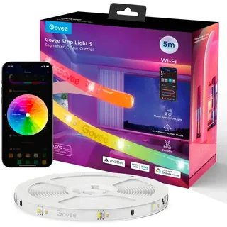 Govee RGBIC LED Strip Light 24 W 5 m weiß