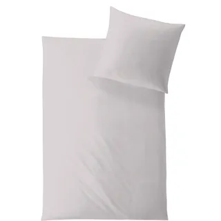 Hefel Classic Uni Silber 155 x 220 cm + 40 x 80 cm