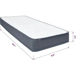 vidaXL Boxspringbett-Matratze 200 x 80 x 20 cm
