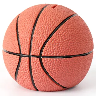 DBPBToU Fußball Spardose Kinder Basketball Spardosen (Basketball) | Sparschwein für mädchen Jungen aus Sicherem PVC Material Gut für Deko/Geschenk