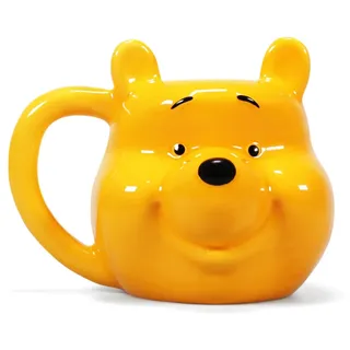 Half Moon Bay 3D The Pooh Winnie Becher, Gelb, 500 ml – 15 W x 12 H x 13 cm (D)