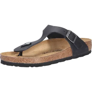 Birkenstock Gizeh Naturleder geölt schwarz 40