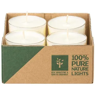Wenzel Teelichte, Nature Lights, 10Std Brenndauer, 3x8 Stück