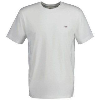 Gant T-Shirt Herren T-Shirt - REGULAR SHIELD, Rundhals weiß XL