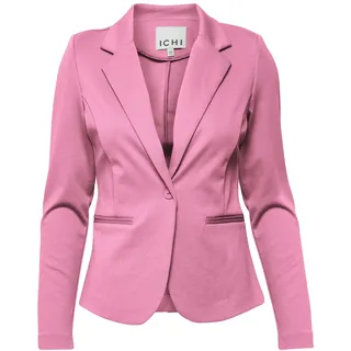 ICHI IHKATE BL Damen Blazer Kurzblazer Jacke EIN-Knopf-Blazer mit Stretch und Reverskragen