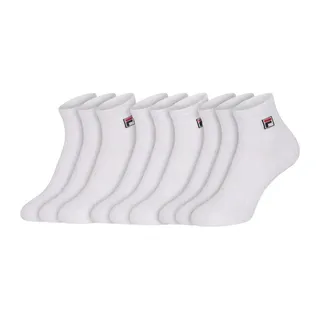 Fila UNISEX QUARTER PLAIN SOCKS 9 Paare Weiß 35-38