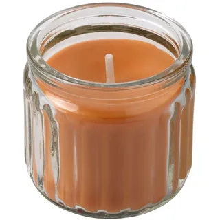 IKEA HÖKGÖK Duftkerze im Glas Clementine & Nelke orange