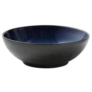 Bitz Salatschüssel Schwarz/Dunkelblau 30 cm