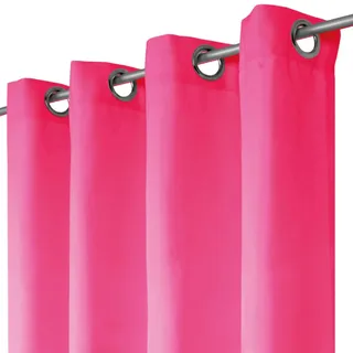 BestLivings Dekoschal Ellen Ösen ca. 140x145 cm pink - rosa