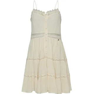 Superdry Damen Alana Trägerkleid Buttercreme 42 - L