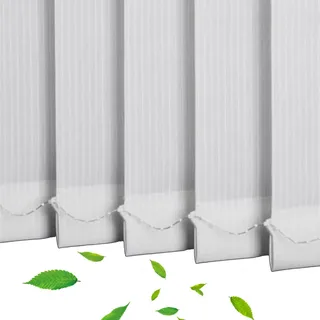 Vertikaljalousie Für Fenster,60% Verdunkelung Vertikale Jalousien 60cm 70cm 80cm 90cm 100cm 110cm 120cm,Vertikale Lamellen Jalousien Für Innen,Sichtschutz Lamellenvorhang,W×H-100x150cm/39.5x59in