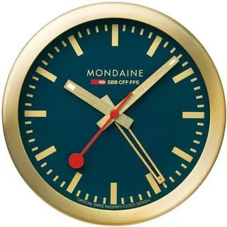 Mondaine MINI WANDUHR UND WECKER A997.MCAL.46SBG Wanduhr