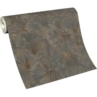 Fashion for walls Vliestapete Shine 0,53 x 10,00 m grau 10373-47