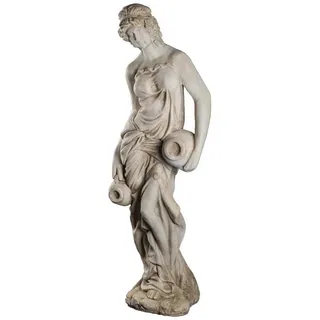 BIRENDY Wetterfeste Riesige XXL schwere (14 kg) Statue antike Wassertägerin 118 cm hoch SYL-A 14017 Gartenfigur, Dekofigur, Statue, Mythologie, Figur, Büsten, Dekorationsfigur Skulptur