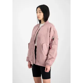 Alpha Industries Ma-1 Core Jacke Silver Pink XS-S