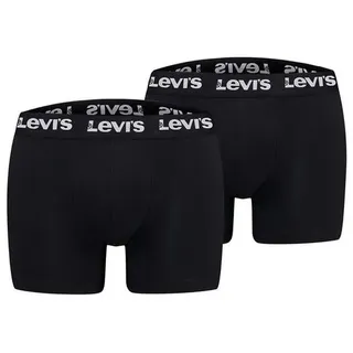Levi's Boxershorts schwarz/weiß S 2er Pack