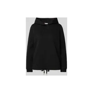 Hoodie mit Kapuze, BLACK, 34