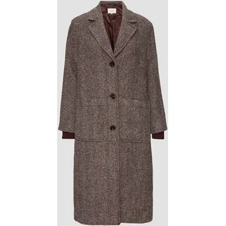 S.Oliver Relaxed Fit mit Rippbündchen, Bordeaux, 40