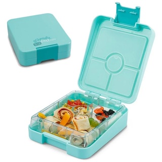 Klarstein Frischhaltedose »schmatzfatz easy Snackbox 4 Fächer 18 x 15 x 5 cm (BxHxT)«, Kunststoff