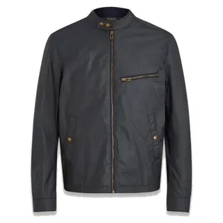 Belstaff Herren WALKHAM Jacke Dark Navy  : 54 Größe: 54 - Blau - 54