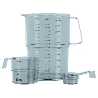 Rosti Mensura Messbecher-Set, Dusty Blue