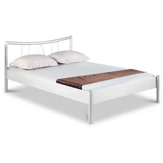 BED BOX Metallbett, Weiß, Metall, 90x200 cm, Schlafzimmer, Betten, Metallbetten