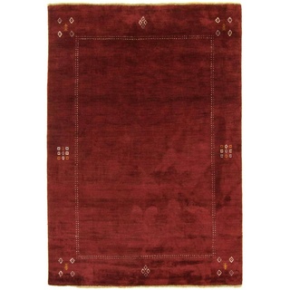 Morgenland Gabbeh Teppich - Indus - Silky - rot - 240 x 170 cm - rechteckig