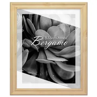 Einzelrahmen Bilderrahmen Bergamo, (1 Stück), 45x60 cm, Fichte, MDF beige 45 cm x 60 cm