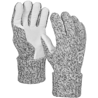 Ortovox Herren Classic Wool Glove Leather, M - grey blend