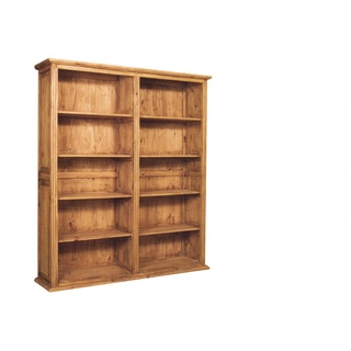 XXL Bücherregal Bücherschrank MEXICO, Pinie massiv
