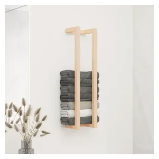 vidaXL Handtuchhalter 23x18x90 cm Massivholz Kiefer