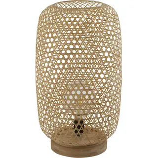 GLOBO Bambus Rattan 1x 6 Watt 810 Lumen braun
