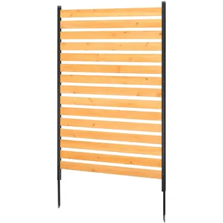 Vevor Sichtschutzzaun 155 x 99,1 cm Blau Holz 1 St.
