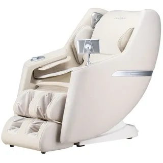 Home Deluxe Massagesessel CORVIA Premium Webstoff 75 x 110 x No Size cm Beige mit Wärmefunktion