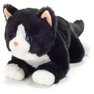 Teddy-Hermann Schlenkerkatze 30 cm schwarz