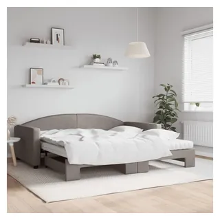 vidaXL Tagesbett 100 x 200 cm Schwarz
