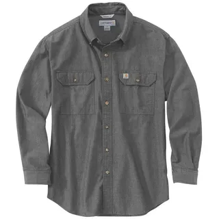 CARHARTT Loose Chambray Langarmhemd Schwarz XXL