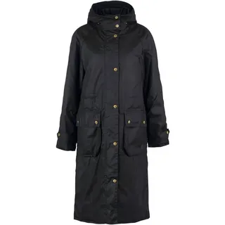 Barbour Funktionsmantel Wachsmantel Long Cannich schwarz 16