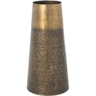 Aluminiumvase -finish Alte Messing Matt ° 19x39cmpour Alle Stile, Um Dem Haus Eine Note Zu Verleihen