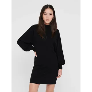 Only Strickkleid A-Linie Schwarz L
