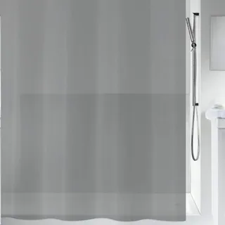 Spirella Duschvorhang Bio 180 x 200 cm grau