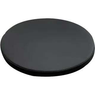 uyeoco wasserdichte Stuhlkissen aus Leder runden Sitzkissen, rutschfeste runde Kissen-Stuhlpolster für 25 cm, 30 cm, 35 cm, 40 cm, 45 cm Stühle/Rundhocker (Color : 2#, Size : 35cm/13.8inch)