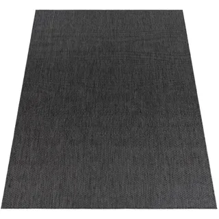 Paco Home Outdoor-Teppich 60 x 100 cm Anthrazit