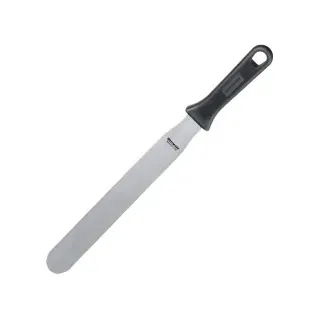 Westmark Streichpalette Master Line, 30,5 cm, Länge: 43,5 cm, Rostfreier Edelstahl/Kunststoff, Schwarz/Silber, 31242270