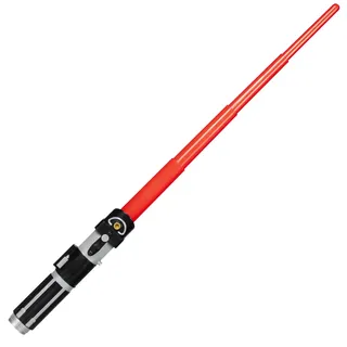 Star Wars nicht-elektronisches Darth Vader Lichtschwert, offiziell Lizenziertes rotes Lichtschwert, Rollenspiel Spielzeug für Jungen und Mädchen ab 4 Jahren