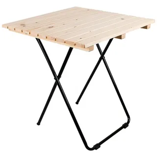 Mojawo Beistelltisch 45 x 45 x 50 cm Natur